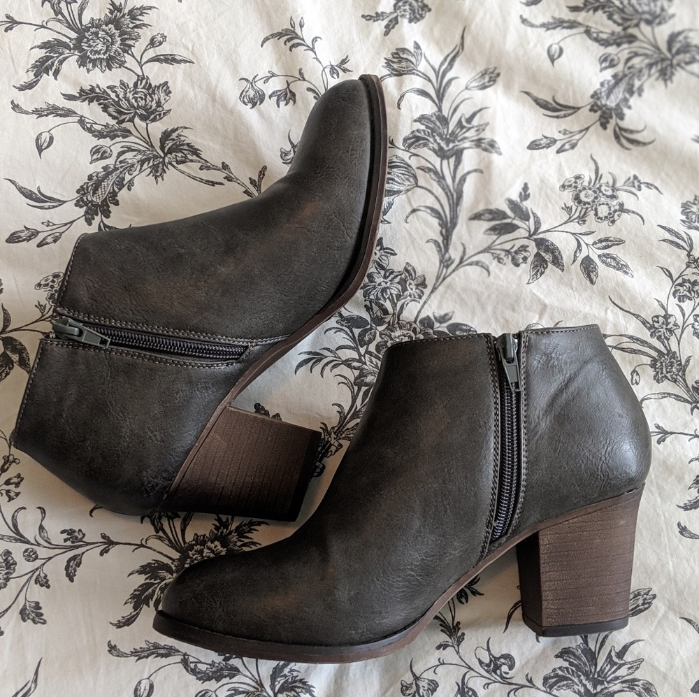 Grey Booties